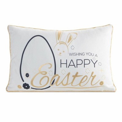 Kissenbezug Kissenhülle Ostern Dekoration Zierkissenbezug Deko Easter 50x30 cm