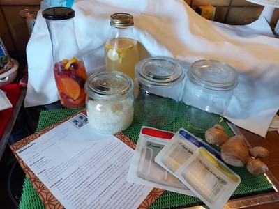 Wasserkefir im Weck- Glas    50gr  zur Herstellung von gesunder Limo