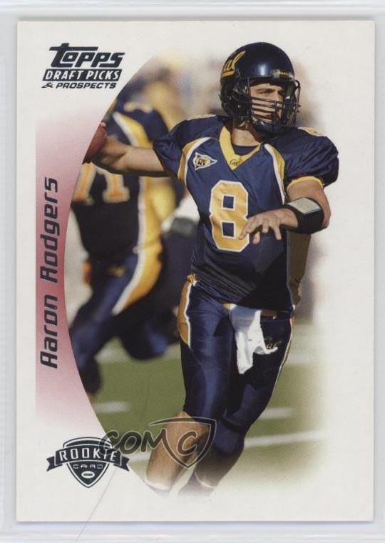 2005 Topps Draft Picks & Prospects Aaron Rodgers #152 Rookie RC 1dm4
