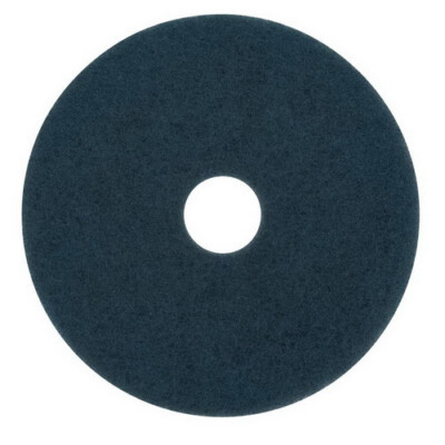 3M Scotch-Brite 20'' Floor Cleaning Pad Blue, Non-Woven Nylon/Polyester | 5/Case