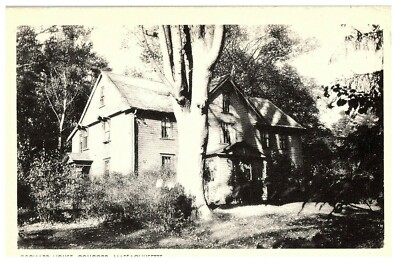  Orchard House Concard Massachusetts Louisa May Alcott Little Women Postcard