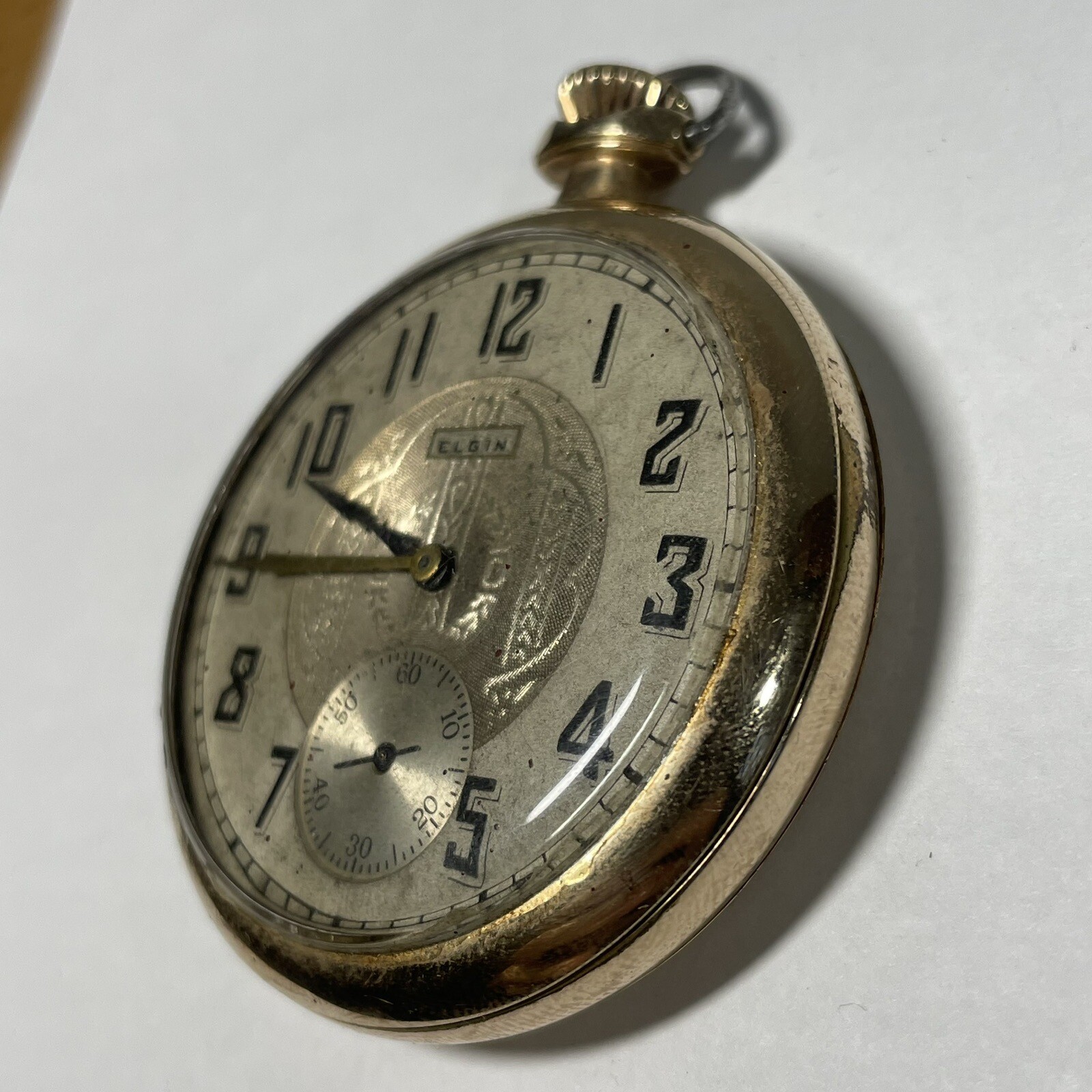 Antique Elgin Wadsworth Referee Pocket Watch Vintage DOESNT RUN eBay