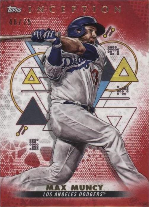 2022 Topps Inception - Max Muncy #64 Red /75 for sale online | eBay