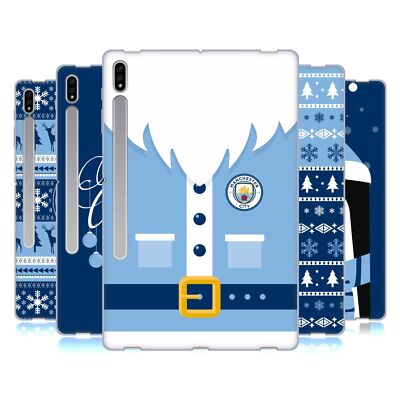 OFFICIAL MANCHESTER CITY MAN CITY FC CHRISTMAS GEL CASE FOR SAMSUNG TABLETS 1