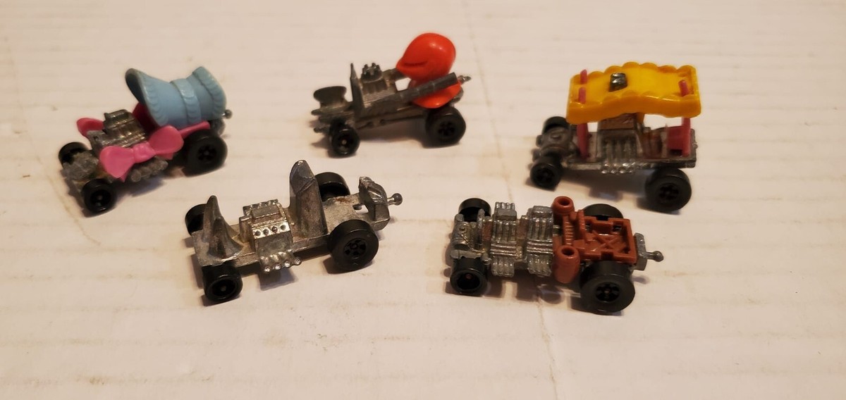 6) Vintage Hot Wheels 1972 Zowees Shell Promo Mini Rippin Little