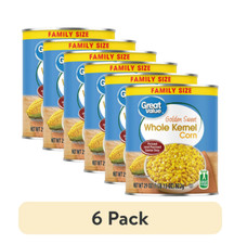 (6 pack) Great Value Whole Kernel Sweet Corn,...