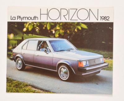 PLYMOUTH Horizon 1982 dealer brochure - French - Canada