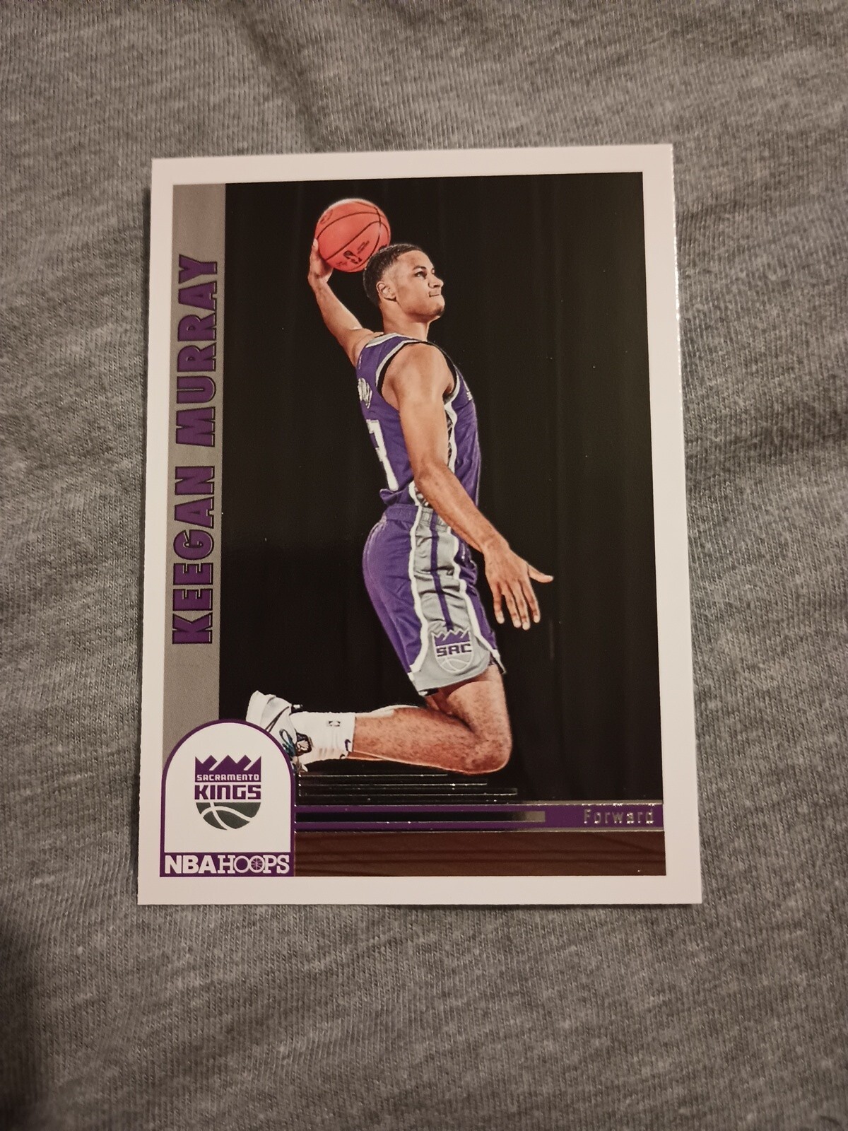 2022-23 KEEGAN MURRAY PANINI NBA HOOPS #284 ROOKIE RC CARD SACRAMENTO KINGS