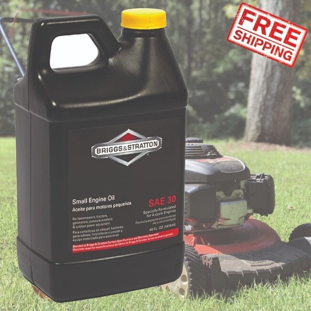 Mower 4 Cycle Engine Oil for Lawnmower Push Mower Tractor Care 48 Ounce
