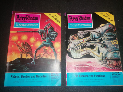 2x Perry Rhodan 3. Auflage Nr. 133, 134