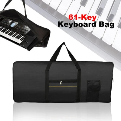 Portable YAMAHA Keyboard Bag 61Key Electronic Piano Padded Carry Case Waterproof