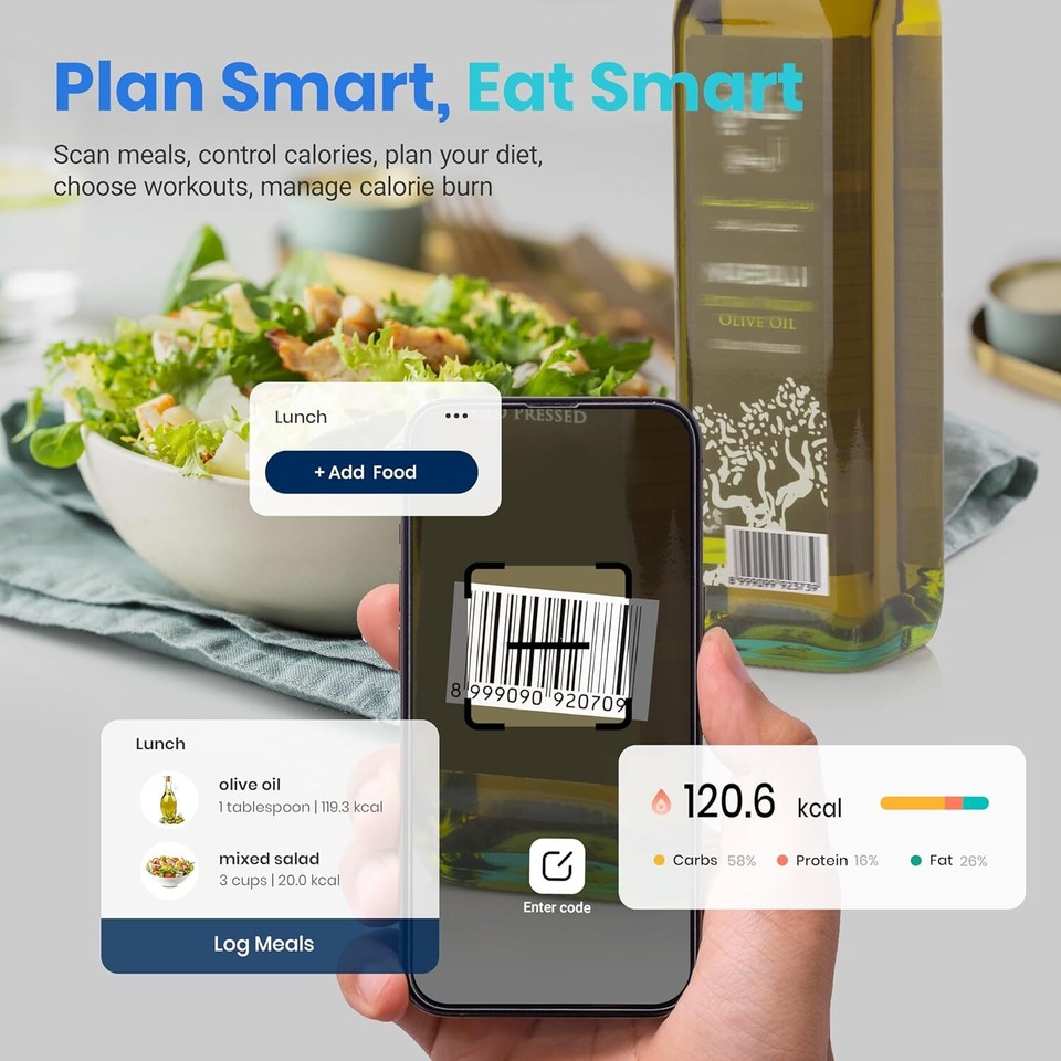 Smart Scale for Body Weight Fat, FSA HSA Eligible, Digital Bathroom