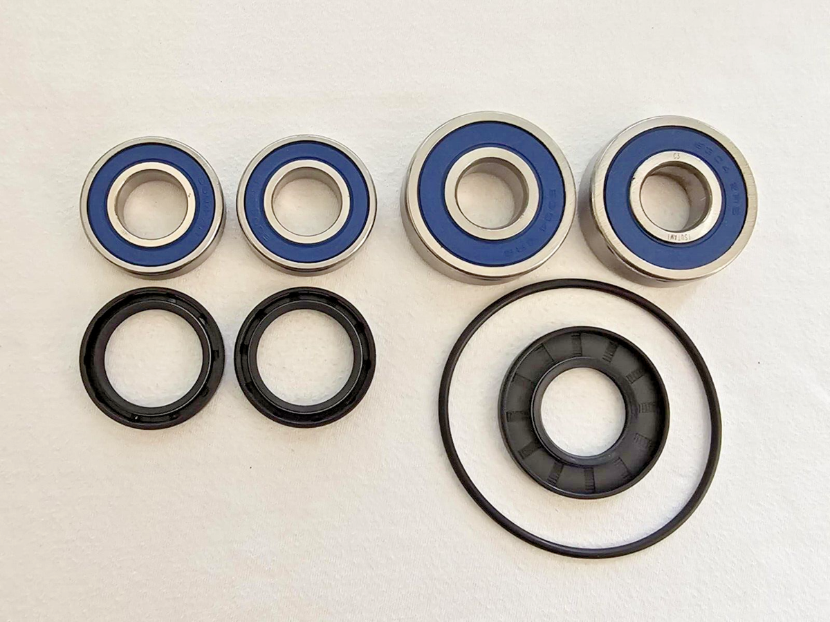 Kawasaki VN1500J Vulcan Drifter 1999-2000 Front and Rear Wheel