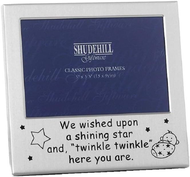 Мерцающая детская фоторамка Twinkle Подарочная 5 x 3