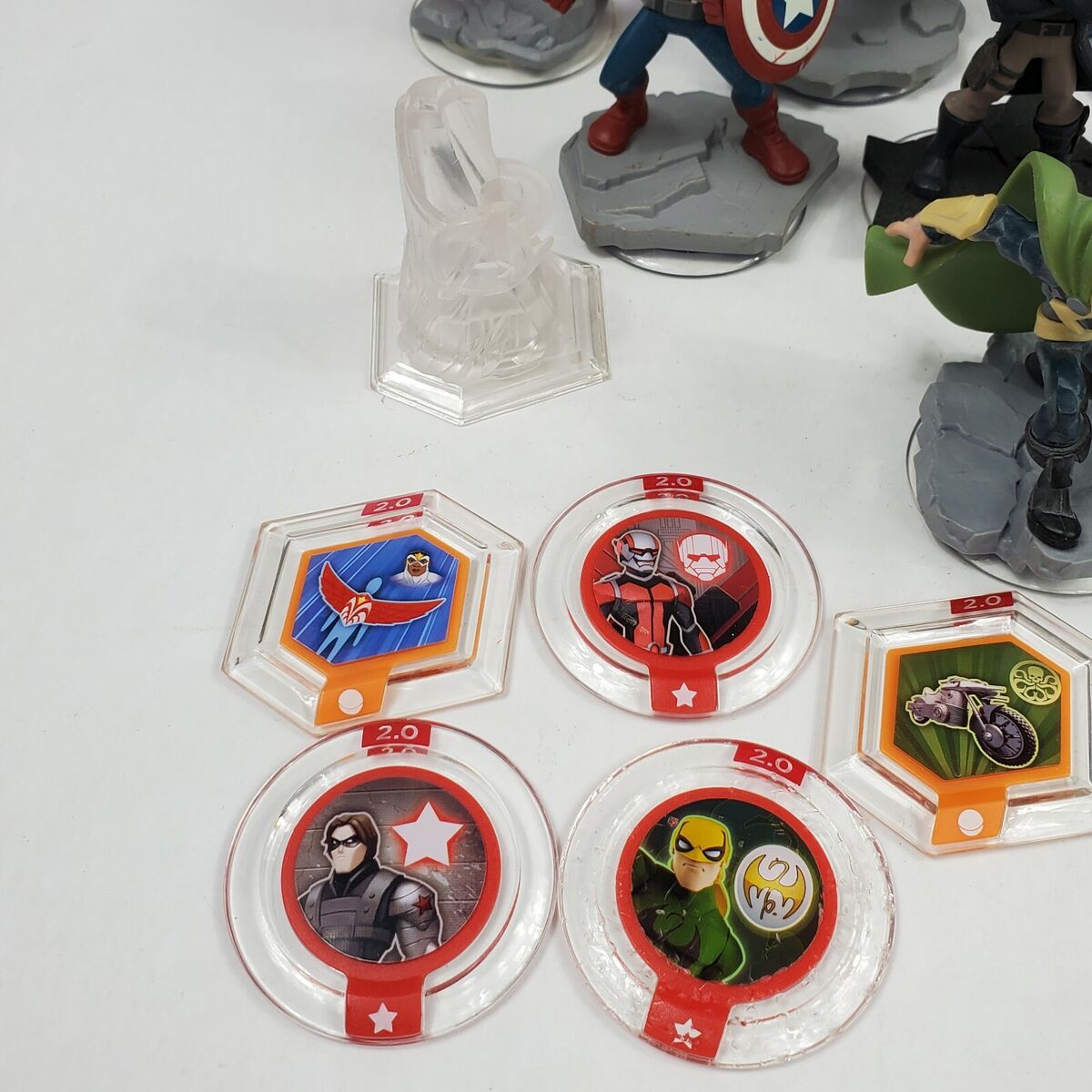 Disney INFINITY 2.0 Marvel Super Heroes Game Starter Pack 11 Figures Set  Lot PS3