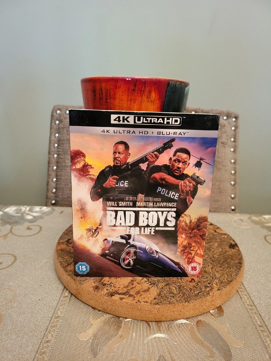 BAD BOYS FOR LIFE 4K ULTRA HD BLU RAY 2 DISC REGION UK
