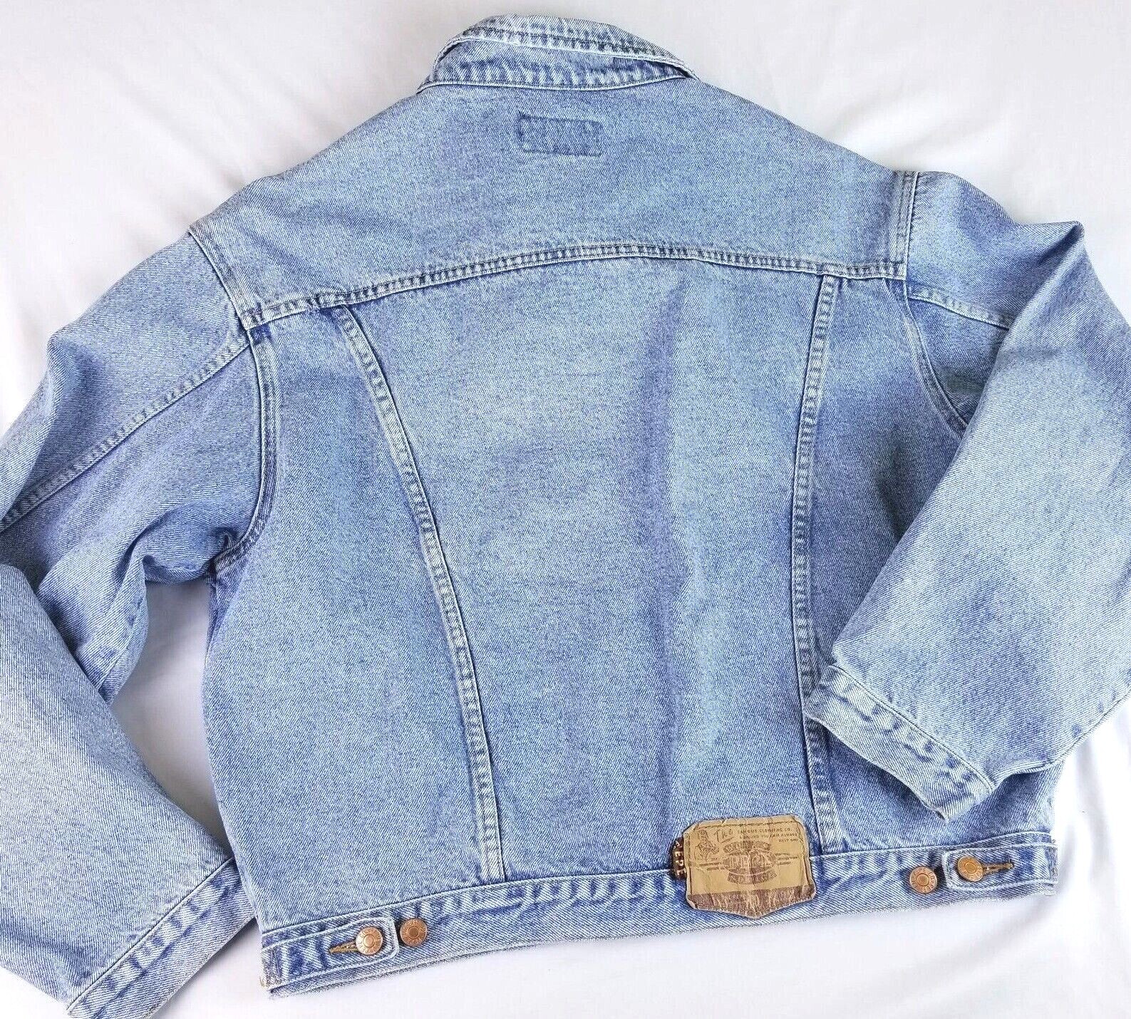 Pepe Jeans Jacket Mens XL Denim Trucker Cotton Blue Button