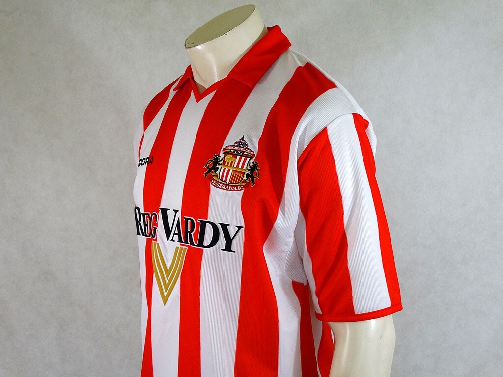 Maillot Sunderland 2004/2005 Domicile – Diadora – Rouge – Taille XL Homme – Vintage