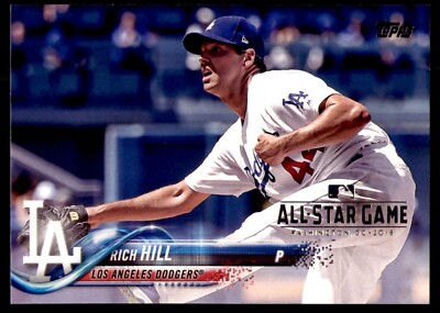 2018 Topps - Rich Hill #121 Dodgers All Star Game Stamp SP