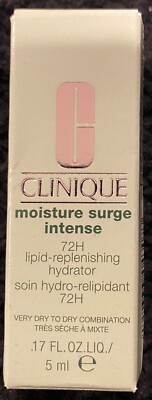 Clinique Moisture Surge Intense 72H Lipid-Replenishing Hydrator  0.17oz/5ml New