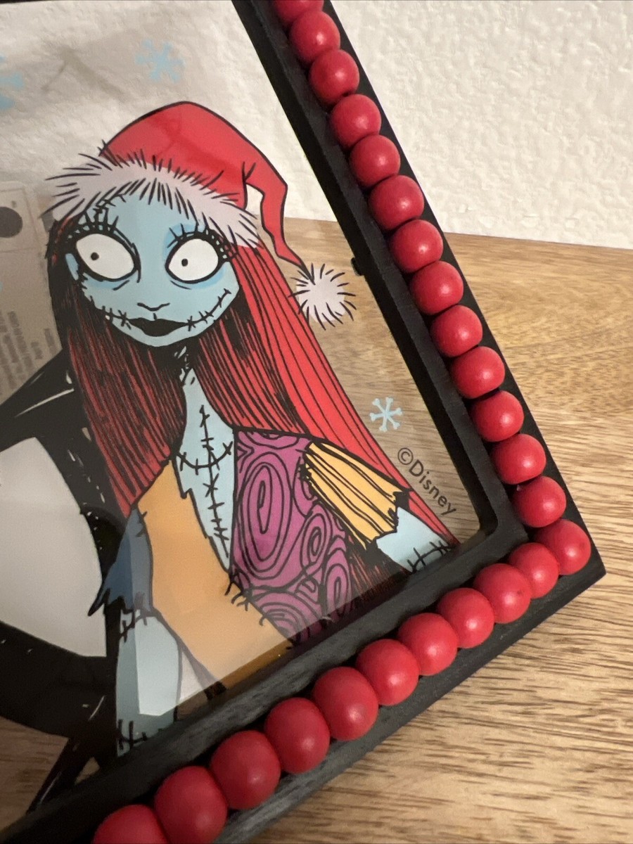 Jack & Sally Disney Nightmare Before Christmas Picture Frame Decor