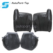 For 1999-02 Chevy Silverado Driver & Passenger Replacement Seat Cover Dark Gray