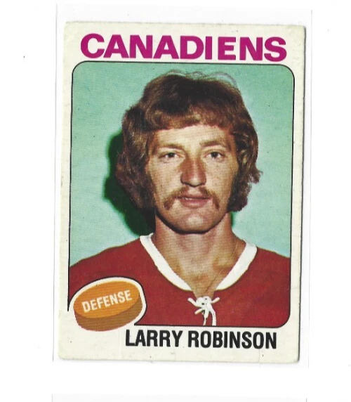 1975-76 O-Pee-Chee #241 Larry Robinson VG