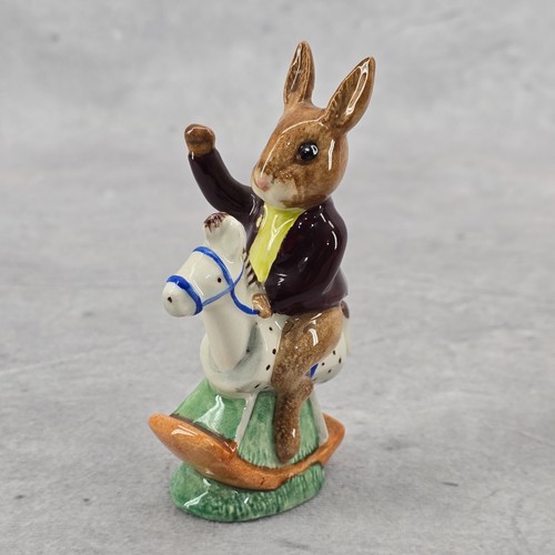 Vintage raro Royal Doulton England Bunnykins Tally Ho! 1974 - DB 12 73/976 - Foto 8 di 14