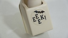 Martha Stewart Crafts Halloween Bat EEEK Paper Die Cut Punch