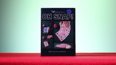 OH SNAP! Blue (DVD and Gimmick) by Jibrizy Taylor and SansMinds