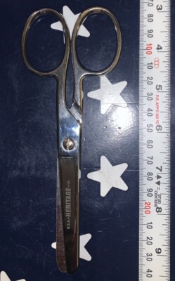 Heritage #46 Scissors  6-1/2  OAL  Free Shipping USA Very Sharp And Long Lasting