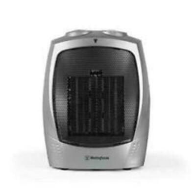 Westinghouse WHD0903 1500W Ceramic Heater/Adjustable Thermostat -Gray  PACK 819813014803|