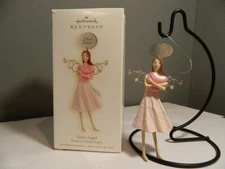 Mother and Daughter Angel Hallmark Keepsake Ornament Down to Earth Angels 2008