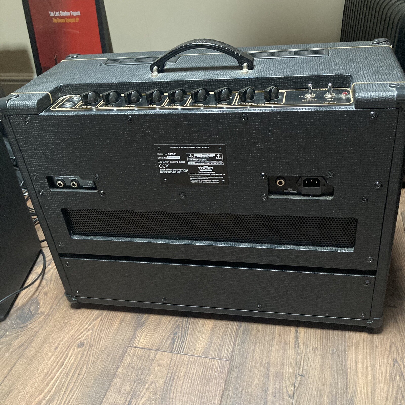 Vox AC15C1 with Upgrades Valves Electric Guitar Amplifier 15w eBay