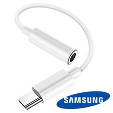 USB Type C TO 3.5mm Audio Jack Headphone Adapter USB-C Cable For Samsung S24 S23