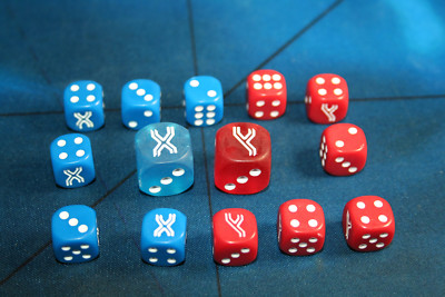 14 exclusive Pokemon collectible dice from the XY Premium Set - NEW OOP Rare!