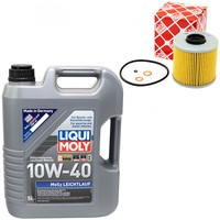 MotoröL Set 10W-40 5 Liter + ÖLfilter 26803 FüR BMW 3Er 318Is E30 E36 136 140 PS