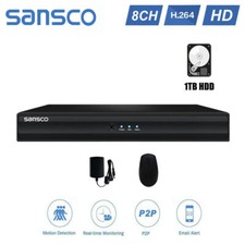1080N HD 8 Channel CCTV DVR HDMI Digital Camera Video Recorder with Hard Drive