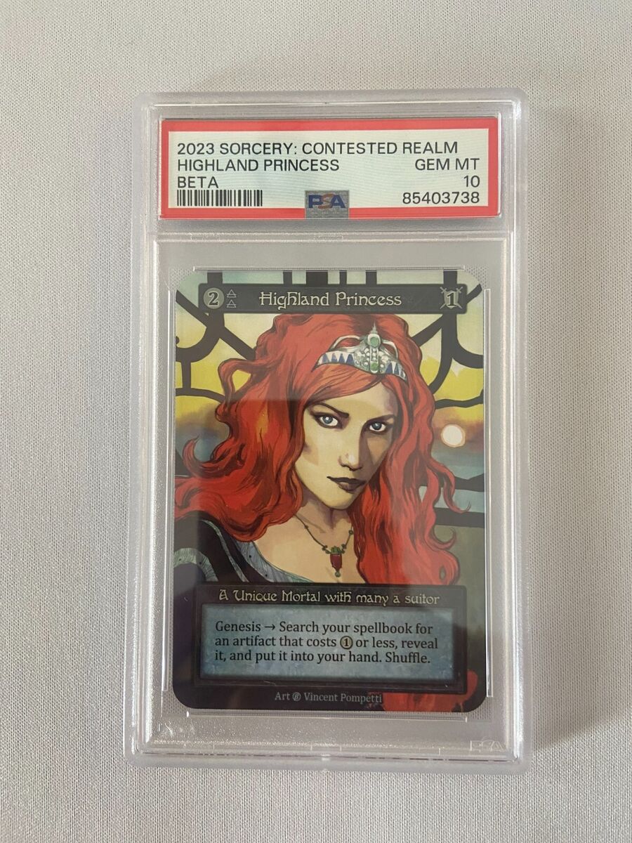 2023 Sorcery Contested Realm BETA Unique Highland Princess 2023 Sorcery Contested Realm BETA Unique Highland Princess