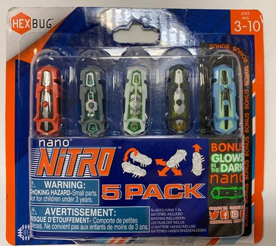 hexbug nano nitro 5 pack toy