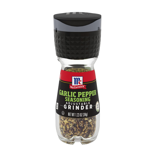 Garlic Pepper Seasoning Grinder, 1.23 Oz - Picture 11 of 12