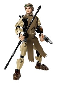 Lego 75113 Star Wars- REY - Buildable Figure -Retired 100% Complete W/instr.