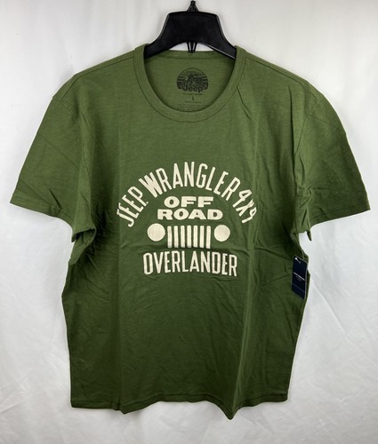 JEEP WRANGLER graphics T -shirt Size 