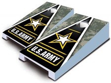 US ARMY STAR Military TABLETOP Cornhole Boards Game Set Mini Miniature