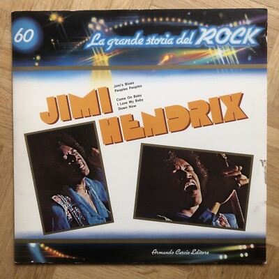 Jimy Hendrix * La grande storia del Rock Nr. 60 * Vinyl-LP 1982