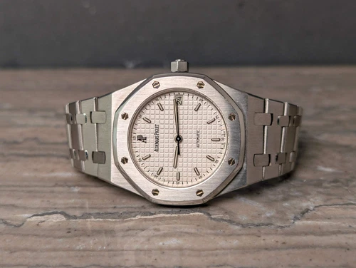 Audemars Piguet Royal Oak Stainless 14790ST 36mm White Dial Watch