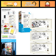 Upgraded LED Refrigerator Freezer Light Set, Compatible with Whirlpool Kenmore