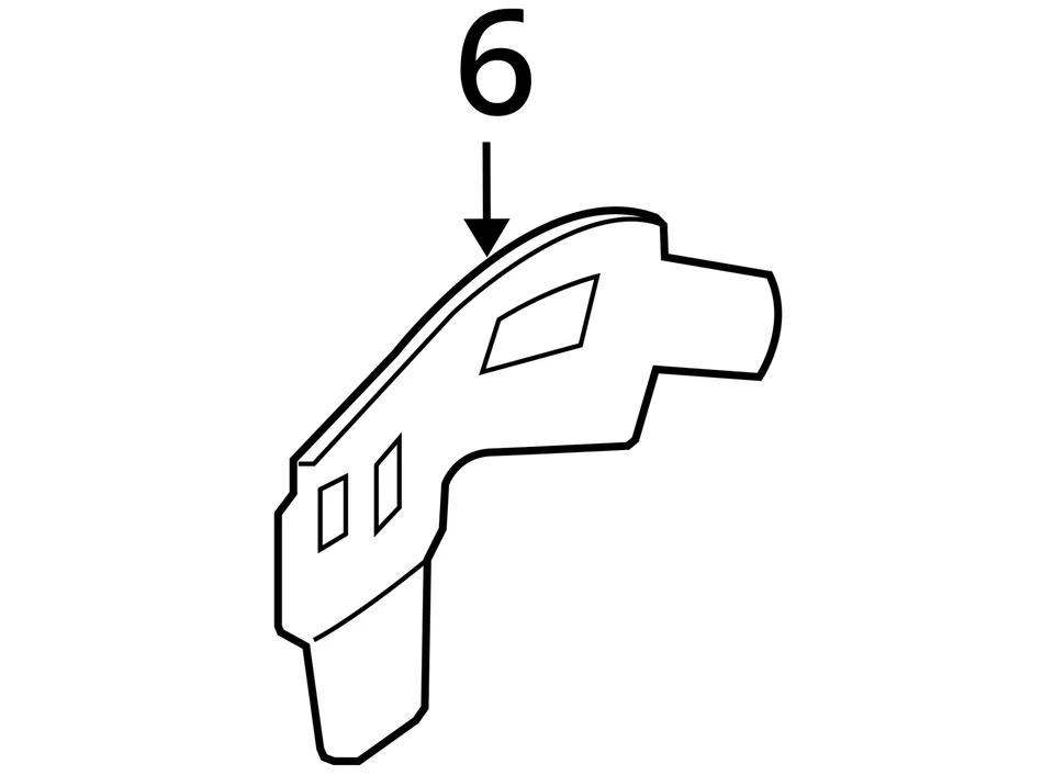 Se adapta a Saturn Astra Rail 13129785 2008 - nuevo OEM 13129785 Foto 3 de 3