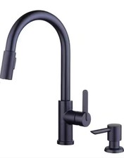 NEW GLACIER BAY Paulina Single-Handle Pull-Down Sprayer Kitchen Faucet