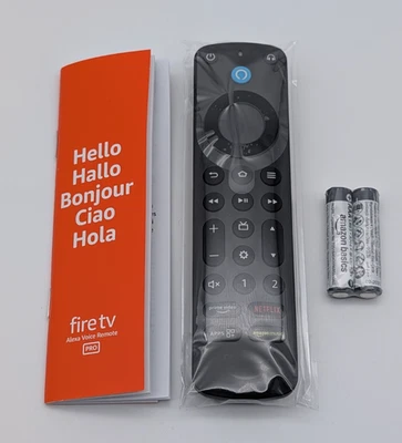 Amazon Alexa-Sprachfernbedienung Pro Fernbedienung für Fire TV, Apps-Taste